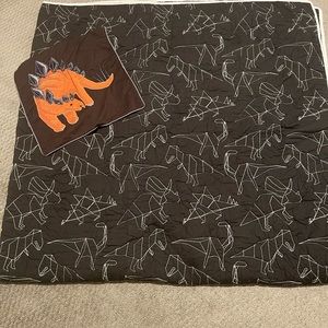 Pottery Barn Kids full/queen size quilt and pillow cover